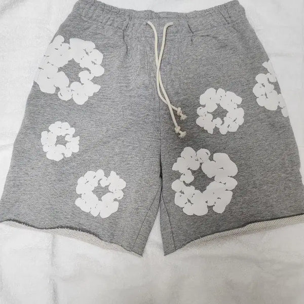 [BUNJANG] Denim Tears Shorts Grey Pink / 데님티어스 반바지 회색,핑크