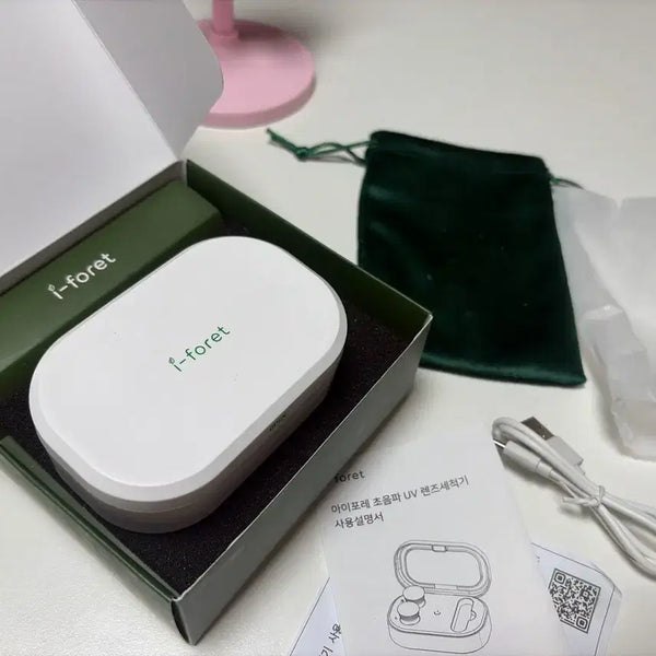 [BUNJANG] iFore UV Ultrasonic Lens Cleaner / 아이포레 초음파 UV 렌즈세척기 /살균세척