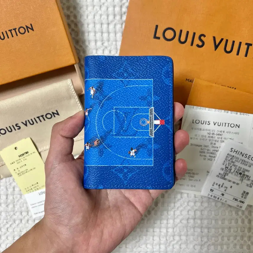[BUNJANG] Louis Vuitton Basketball Blue Organizer / (26/8월구매 새상품) 루이비통 베스킷볼 블루 오거나이저