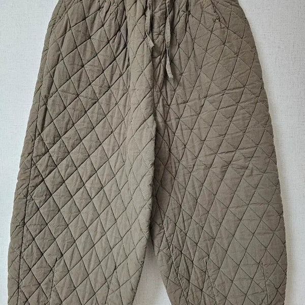 [BUNJANG] Quilted Training Pants / 누빔 바지