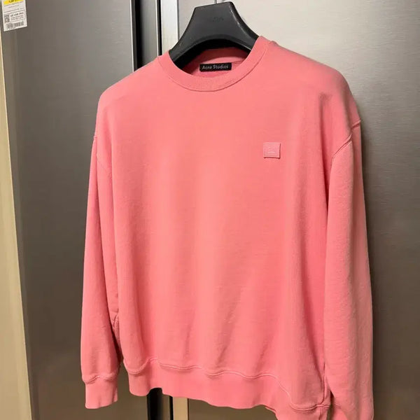 [BUNJANG] Acne Studios Pink Sweatshirt / 아크네 스튜디오 핑크 맨투맨
