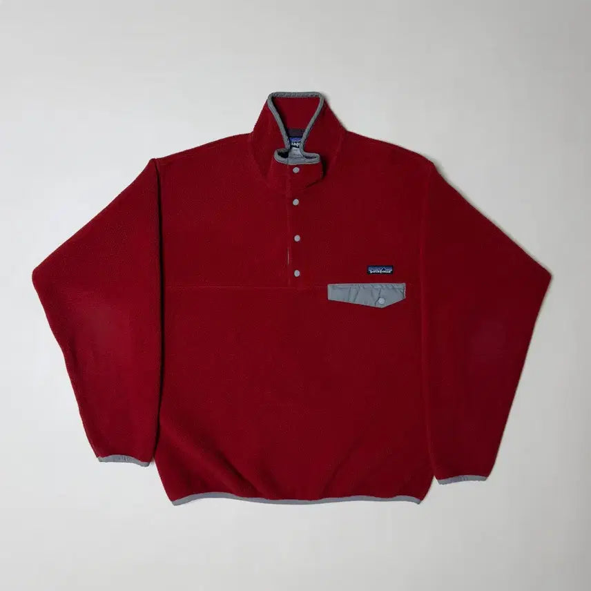 [BUNJANG] Patagonia Synchilla Fleece Red Burgundy / [M] 파타고니아 신칠라 플리스 후리스 레드 버건디