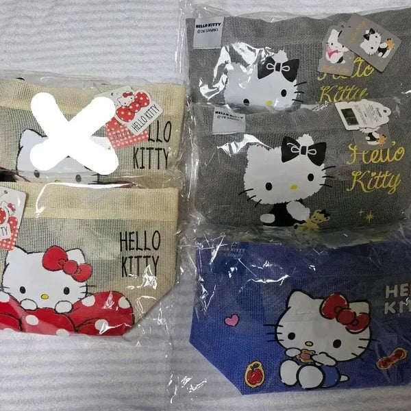[BUNJANG] Hello Kitty Mesh Tote Bag / 헬로키티 메쉬가방 메쉬백