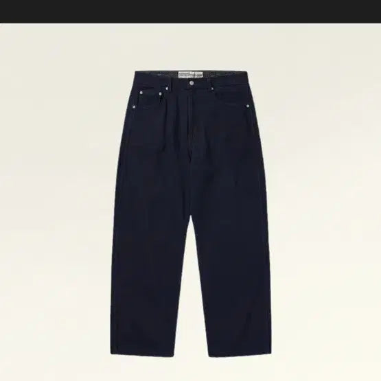[BUNJANG] His Handder Dobby Cloth Sashiko Pants / 히즈핸더 도비 클로스 5P 데님 사시코 팬츠 3