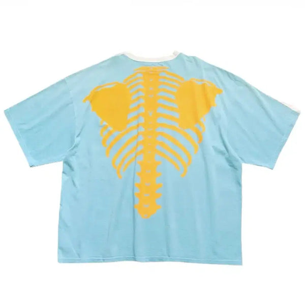 [BUNJANG] Kapital Bone Short Sleeve T-Shirt (Size 3) / [미개봉] 캐피탈 본 반팔 3