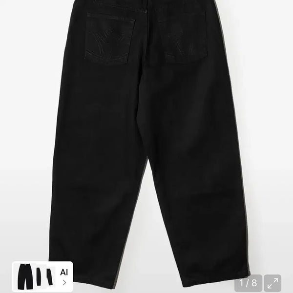 [BUNJANG] Punch Drunk Pirates Denim Black (Size 32) / [32] 펀치드렁크파티즈 데님 블랙