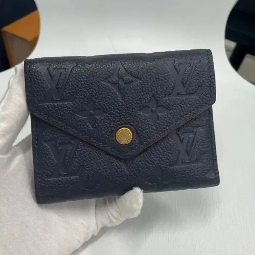 [BUNJANG] Louis Vuitton Monogram Empreinte Bifold Wallet / [정품 / 풀구성] 루이비통 앙프레뜨 반지갑