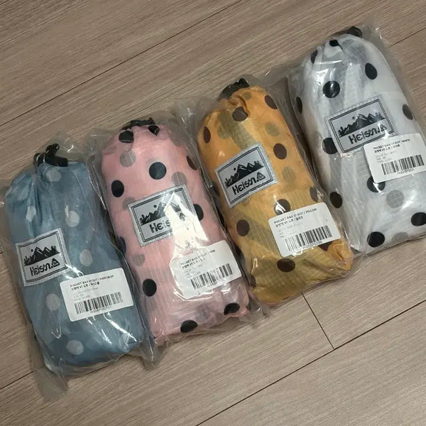 [BUNJANG] Haisan Heisan Polka Dot Bag / (미개봉) 하이산 헤이산 땡땡이가방  / 노란도트 / 핑크도트 / 흰색도트