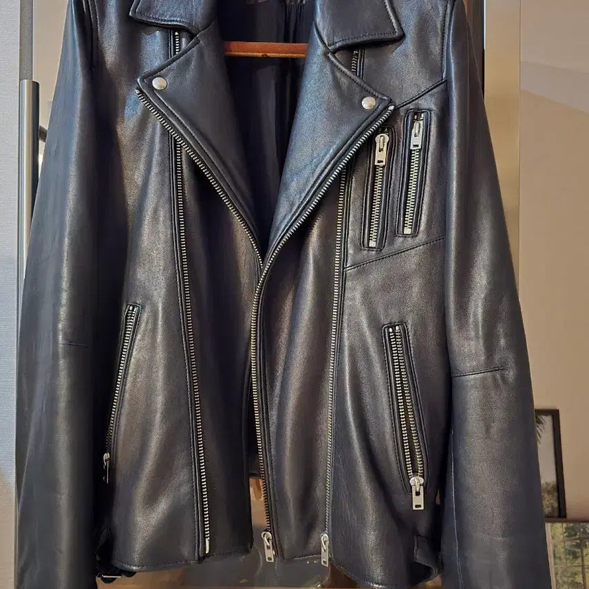 [BUNJANG] IRO Lambskin Leather Jacket / IRO 이로 램스킨 양가죽 레더 자켓L사이즈입니다