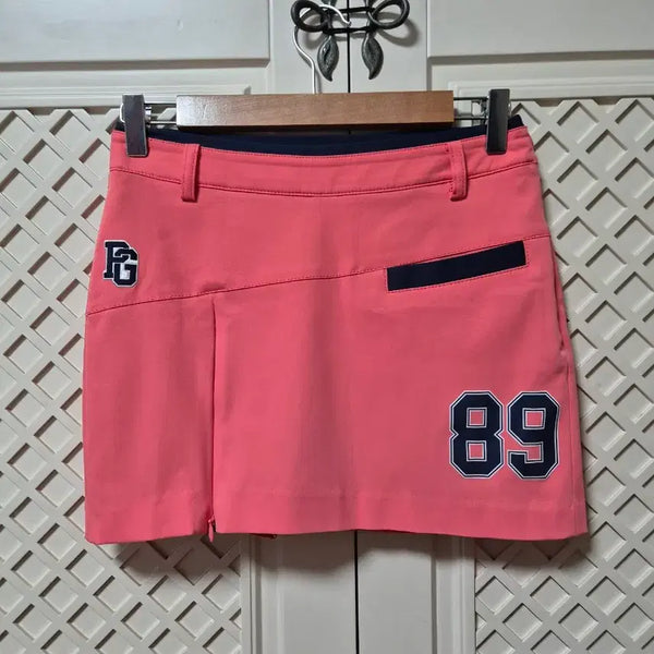 [BUNJANG] Parry Gates Golf Skirt Orange Coral / 파리게이츠 골프 스커트