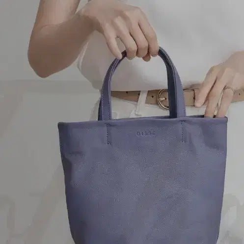 [BUNJANG] GISSF Real Leather Tote Bag / GISSF 토트백 리얼가죽