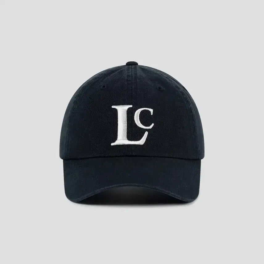 [BUNJANG] LOW CLASSIC LC Logo Ball Cap Navy / 로우클래식 Lc 로고 볼캡 네이비