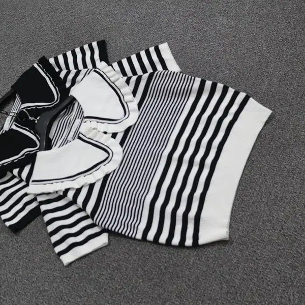 [BUNJANG] Baneike 2 Types Cape Knit Bundle Set / 반에이크 케이프니트2종일괄