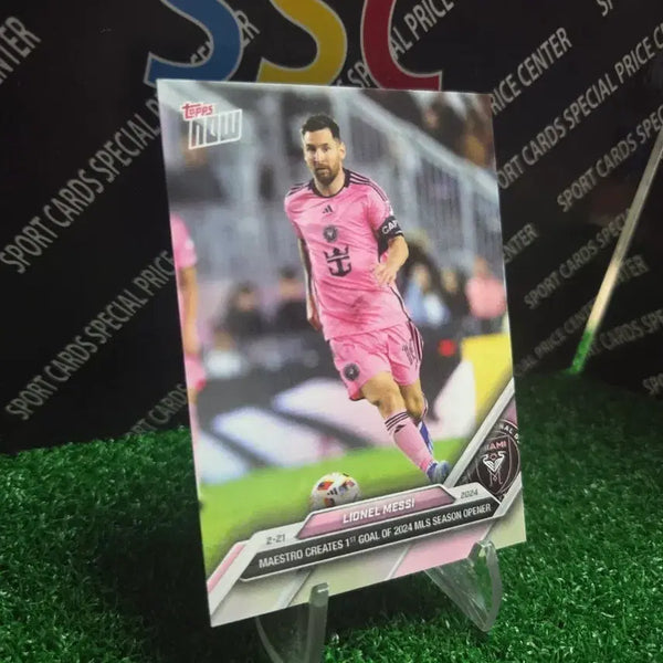 [BUNJANG] 2024 Topps Now Inter Miami Lionel Messi Maestro Card / 24탑스나우 인터마이애미 리오넬 메시 축구카드
