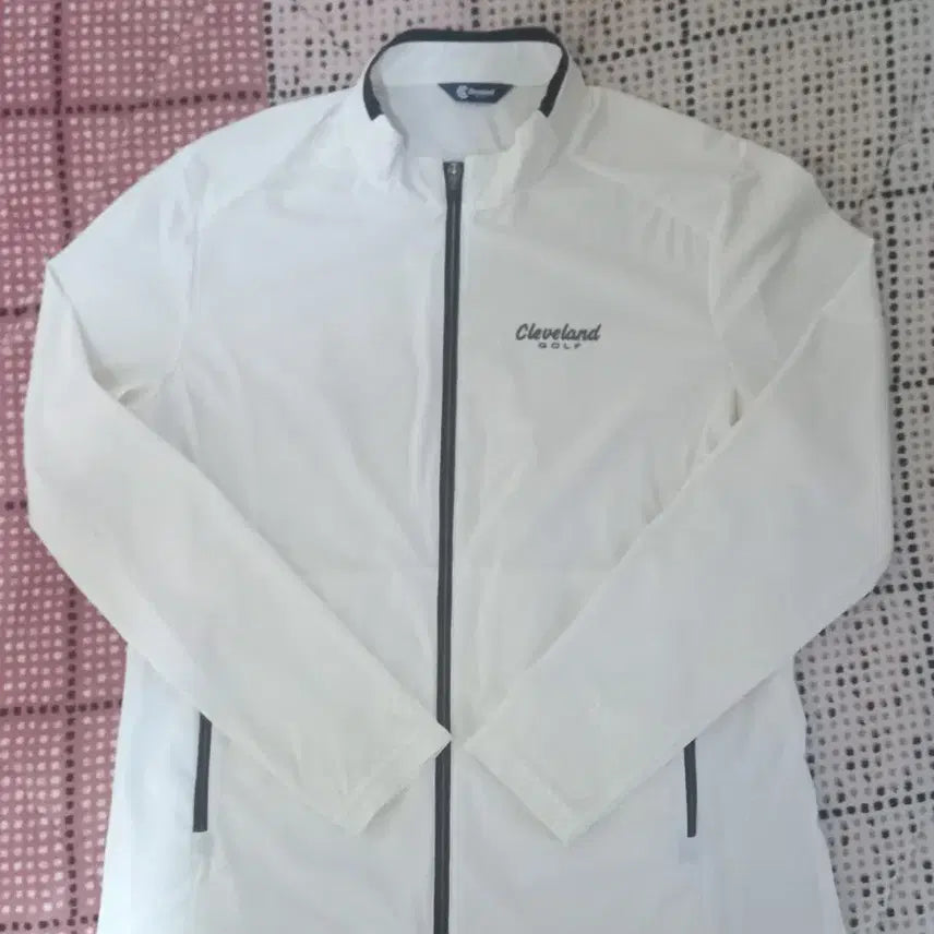 [BUNJANG] Cleveland Golf Functional White Jacket (Men's, Size 100) / 클리블랜드 골프 기능성 화이트 자켓 100 내용꼭필독!!