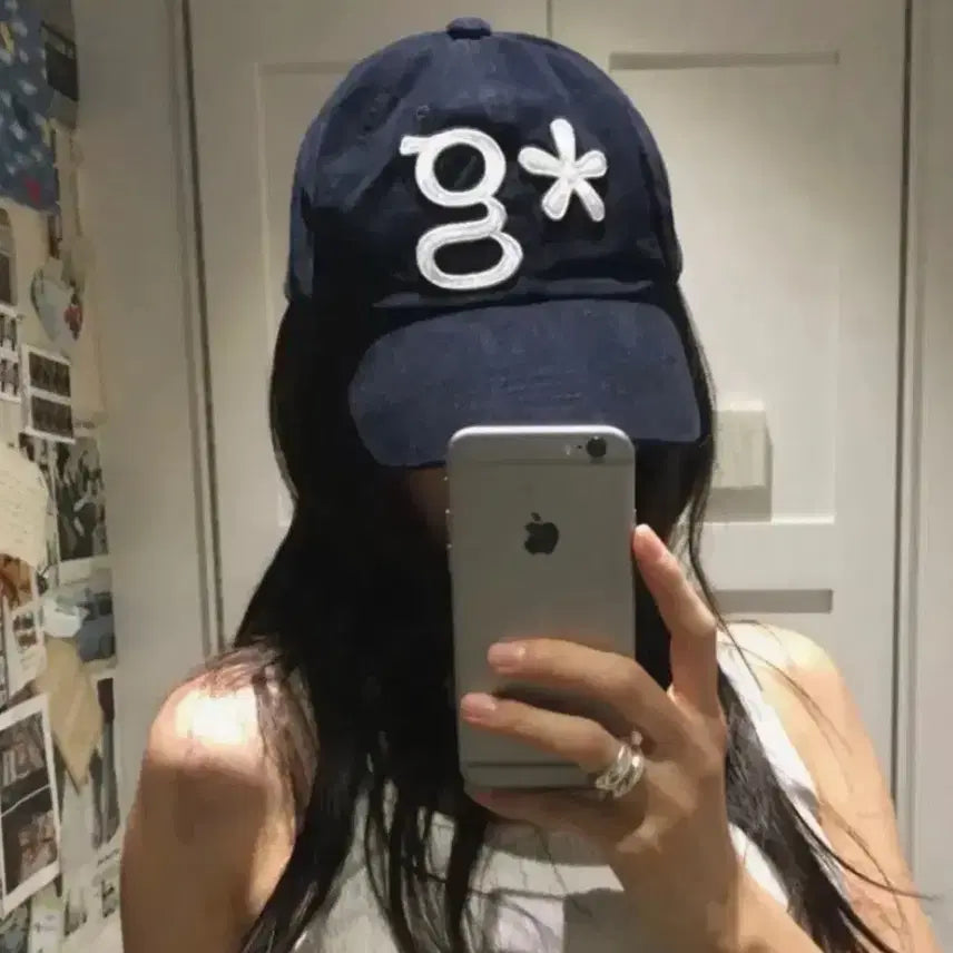 [BUNJANG] Glenden Vintage Logo Cap Navy / 글런든 빈티지 로고 캡 네이비 모자