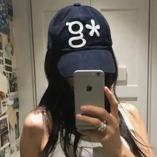 [BUNJANG] Glenden Vintage Logo Cap Navy / 글런든 빈티지 로고 캡 네이비 모자