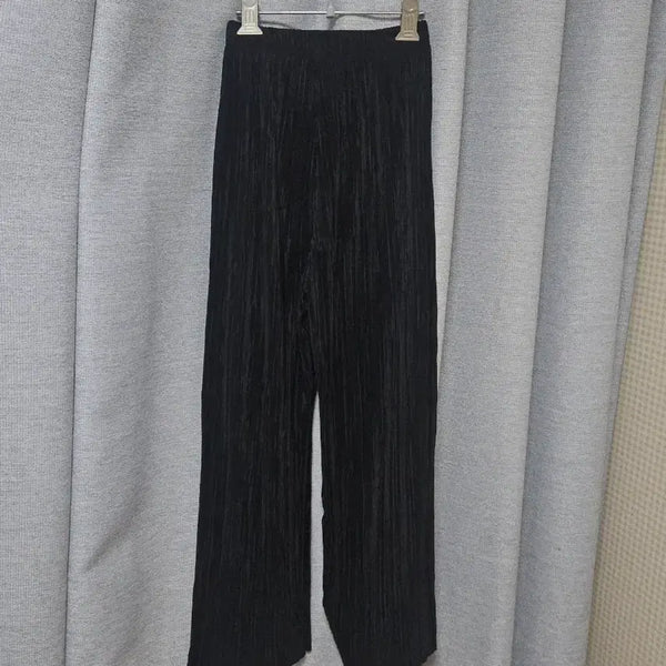 [BUNJANG] Pleated Wide Banding Pants / 여름 플리츠 와이드 밴딩 바지