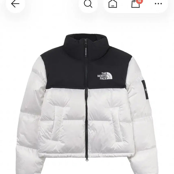 [BUNJANG] The North Face Novelty Nupse Down Jacket RDS White / 노스페이스 노벨티 눕시 다운 자켓 RDS 화이트