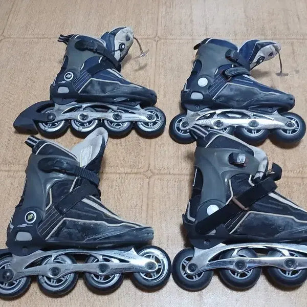 [BUNJANG] Inline Skates (230mm, 260mm) - 4-Wheel, Adjustable / 인라인 스케이트 230 260mm