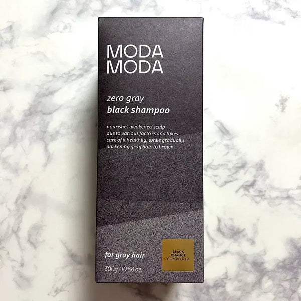 [BUNJANG] Modamoda Zero Gray Black Shampoo 300g (Sealed) / 모다모다 제로 그레이 블랙 샴푸 300g 본품 미개봉 새제품