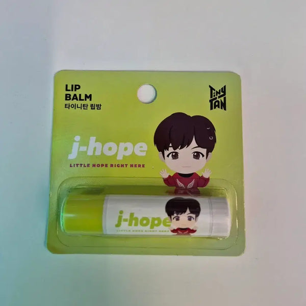 [BUNJANG] TinyTAN J-Hope & Suga Lip Balm Bundle Set / 타이니탄 립밤 제이홉 슈가 립밤 2종 일괄