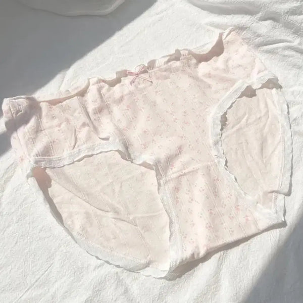 [BUNJANG] Pink Ribbon Women's Underwear (Used) / 핑크리본 여자 팬티(중고)