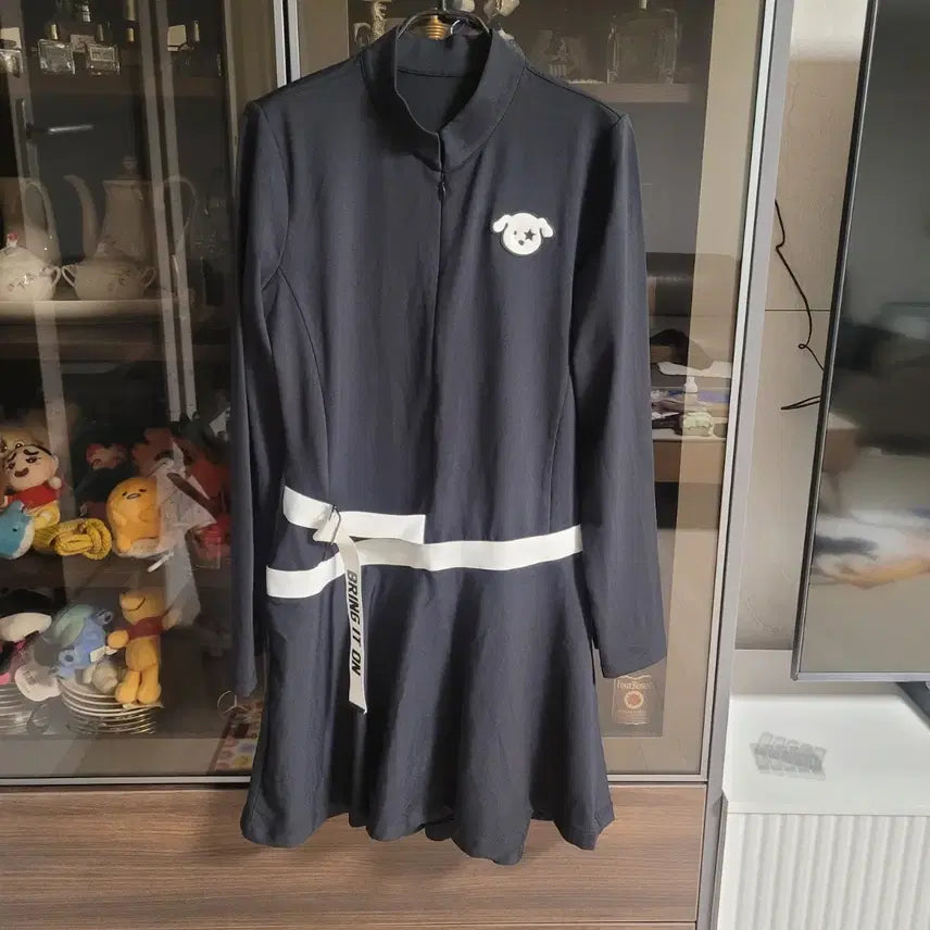 [BUNJANG] Pasaddi Golf Dog Applique Dress Size 95 / 새상품)) 파사디골프 강아지 와펜 원피스 95