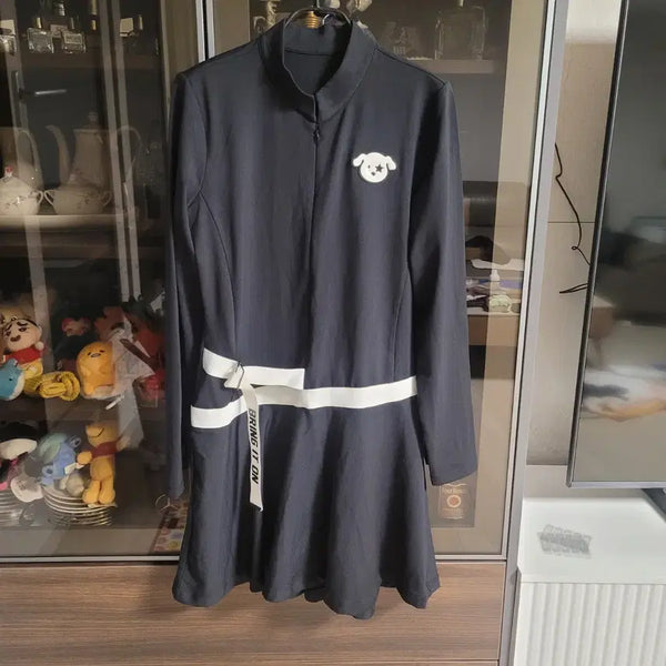 [BUNJANG] Pasaddi Golf Dog Applique Dress Size 95 / 새상품)) 파사디골프 강아지 와펜 원피스 95