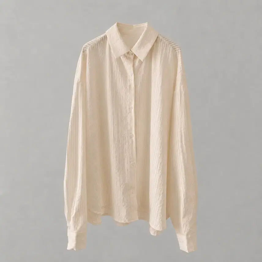[BUNJANG] Bycini Six O'Clock Milk Shirt / [새상품] 바이씨니 제작 여섯시 밀크 셔츠