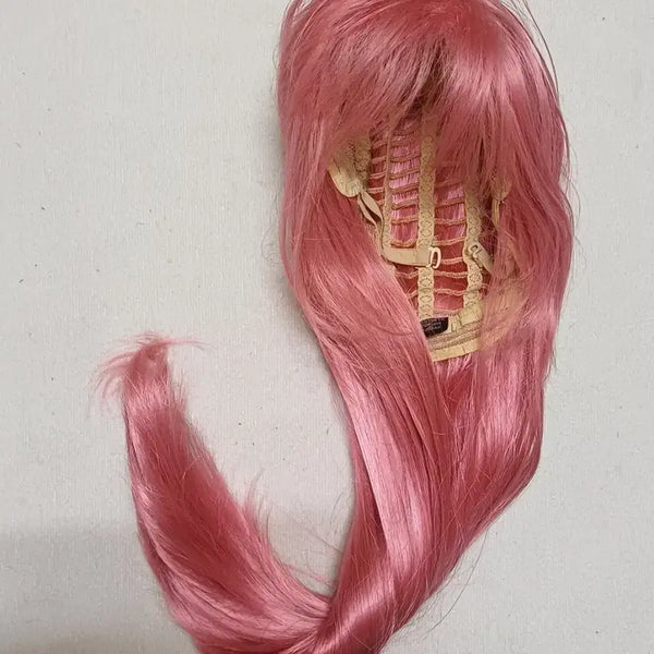 [BUNJANG] Soft Wave Long Wig - Indie Pink / 인디핑크 소프트웨이브 긴머리가발 국내샵 코스프레용