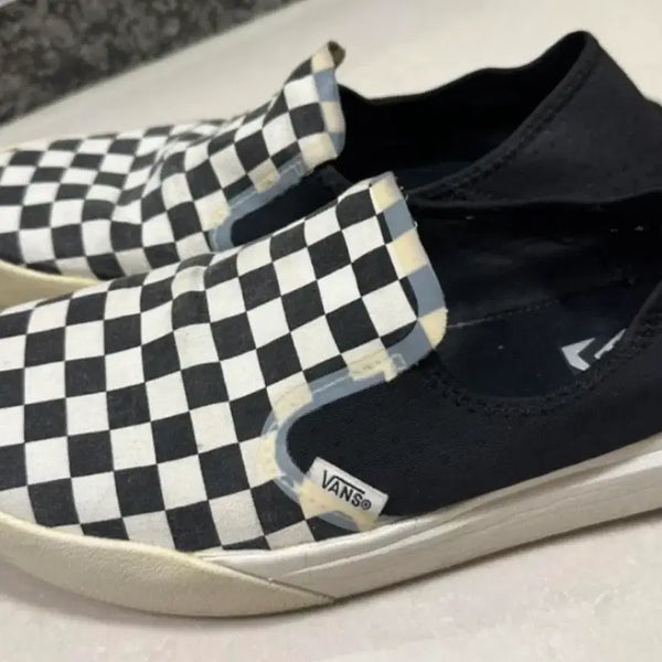 [BUNJANG] Vans Checkerboard ComfyCush One Black / 반스 체커보드 컴피쿠시 원 블랙