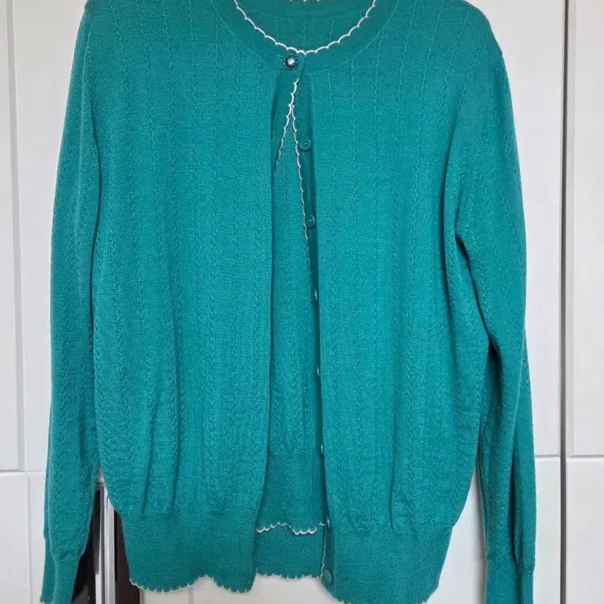 [BUNJANG] BCBG Women's Short Sleeve Knit & Cardigan Set / BCBG 여성 반팔니트 &가디건 세트66