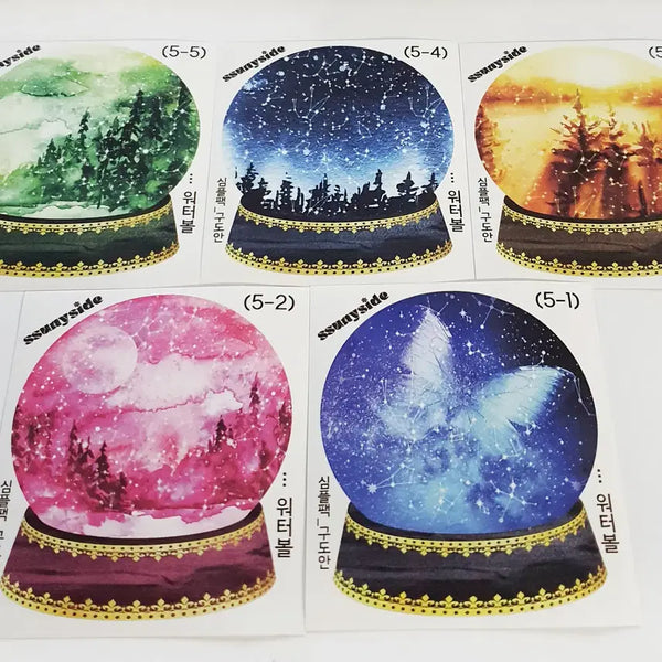 [BUNJANG] Kkamannaguri Sunnyside Cutout Sticker Bulk Pack (100 Sheets) / 100장 인스 벌크팩 배경소품 까만너구리 써니싸이드 다꾸 인물집