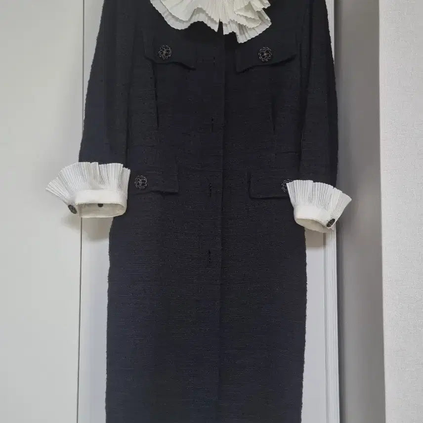 [BUNJANG] System Object Tweed Dress / 한섬 오브제 트위드 원피스