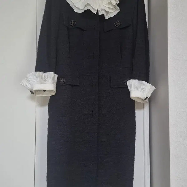 [BUNJANG] System Object Tweed Dress / 한섬 오브제 트위드 원피스