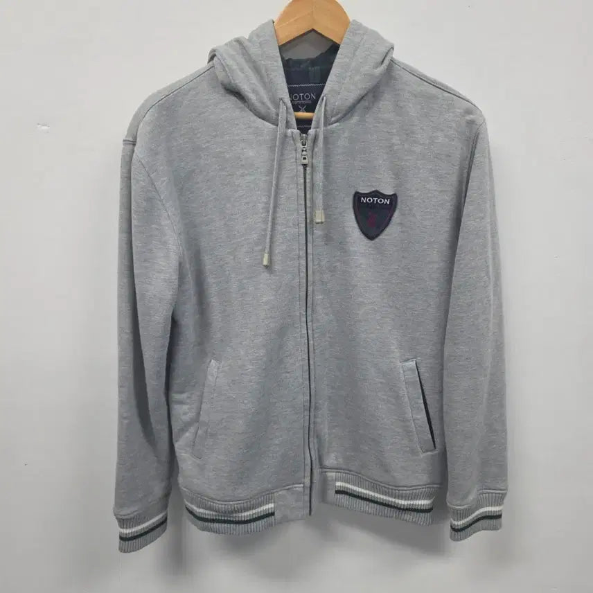 [BUNJANG] NOTON Grey Hoodie Zip-up M / NOTON 그레이 후드집업 M