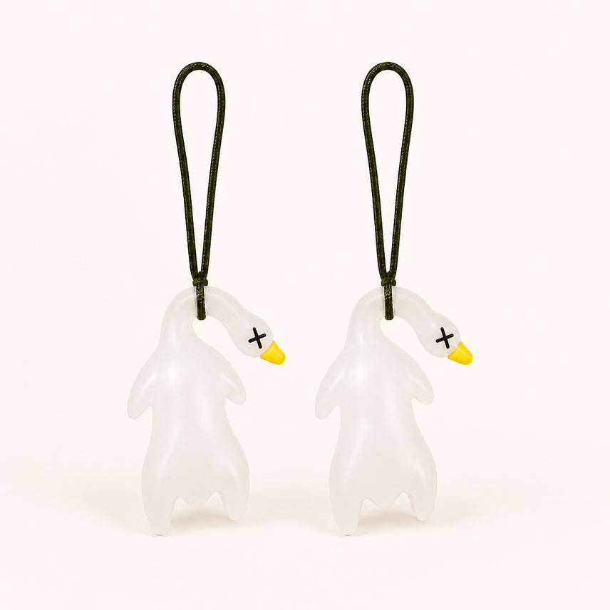 [BUNJANG] Color-Changing Duck Keychain Set (2P) / (새상품+무료배송) 햇빛에 색변하는 반전 오리 키링 2P