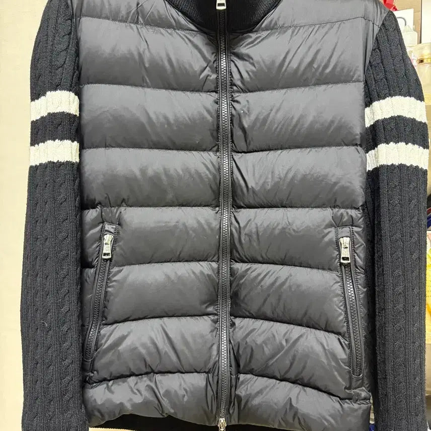 [BUNJANG] Moncler Lightweight Down Jacket Black / 몽클레어 경량 패딩 블랙