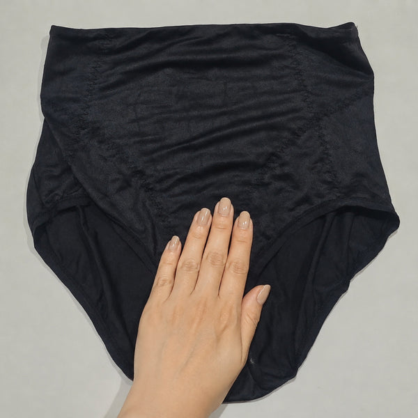 [BUNJANG] High-Waisted Tummy Control Panties - Black / 왕(중고) [L] 블랙 하이웨이스트 보정 팬티