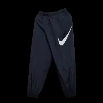 [BUNJANG] Nike Women's Big Swoosh Woven Pants - Black / 여성 나이키 상태양호 빅스우시 검정 에센셜 우븐 바지 트레이닝복