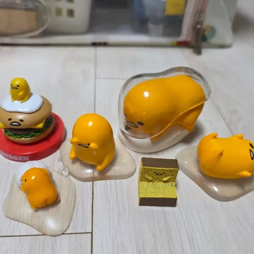 [BUNJANG] Gudetama Figure Set / 구데타마 피규어 세트