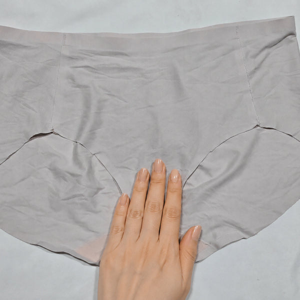 [BUNJANG] XXL Grey Plain Seamless Panties (Used) / (중고) [XXL] 그레이 무지 심리스 팬티