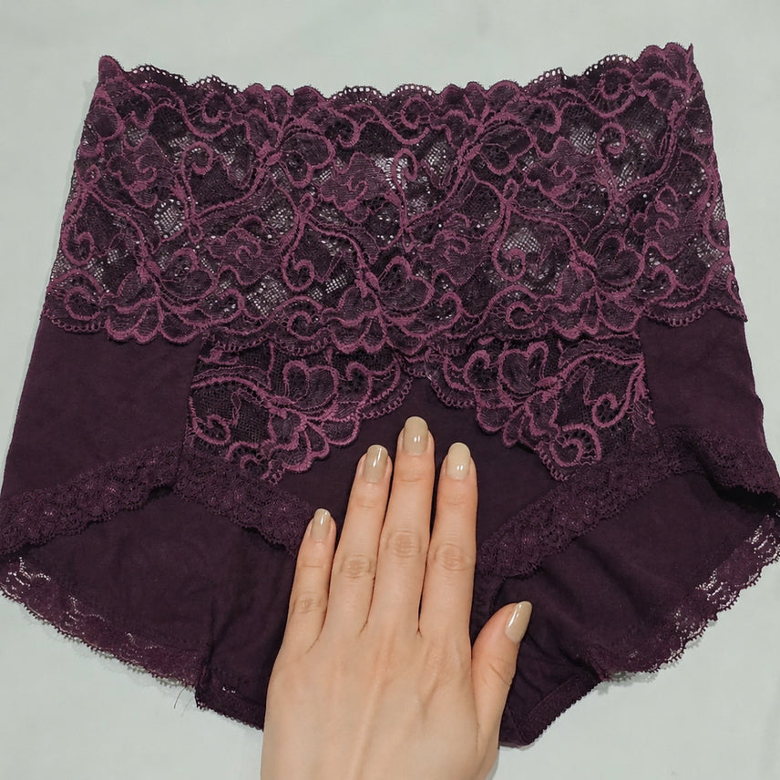 [BUNJANG] Purple Lace Panty (Used) / (중고) [100] 퍼플 레이스 팬티