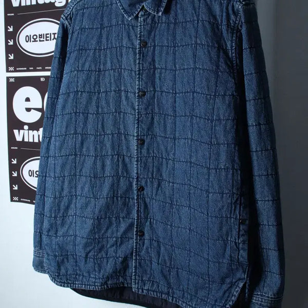 [BUNJANG] Chris Christy Zip-Up Windbreaker Jumper Jacket (XL) / (XL) 크리스 크리스티 집업 바람막이 점퍼자켓 데님 청-H37465