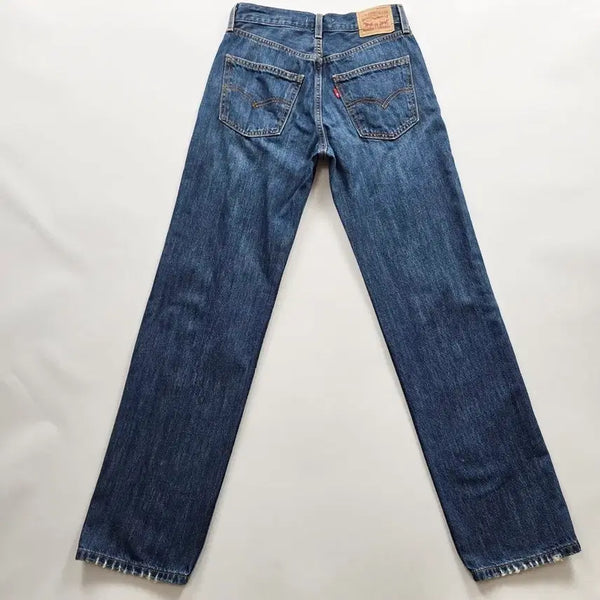 [BUNJANG] Levi's R7075 Straight Washed Denim Pants Size 27 / 리바이스 청바지 일자 워싱 데님팬츠 사이즈27 R7075