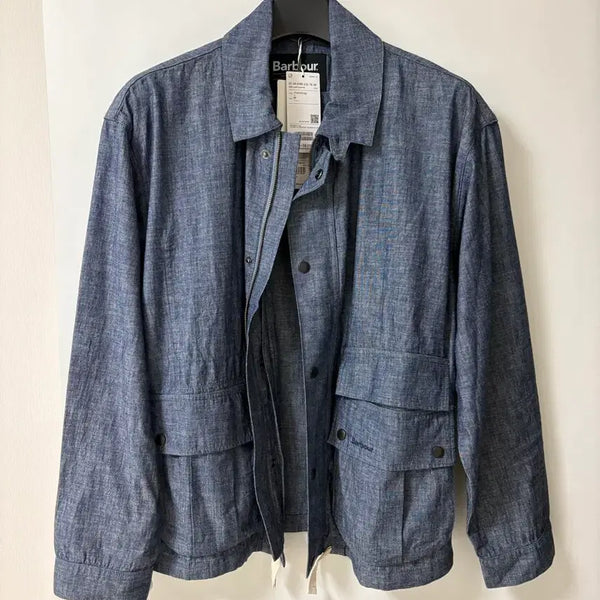 [BUNJANG] Barbour Weston Modified Chambray Jacket / [M] 바버 웨스톤 모디파이드 샴브레이 자켓