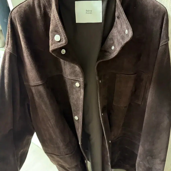 [BUNJANG] Suede Jacket Brown / 스웨이드자켓 브라운
