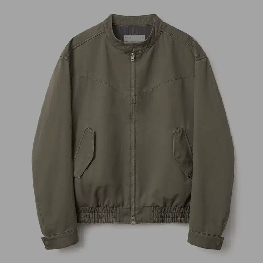 [BUNJANG] Belier Serif Harrington Jacket Olive / 벨리에 세리프 해링턴자켓 올리브 3사이즈