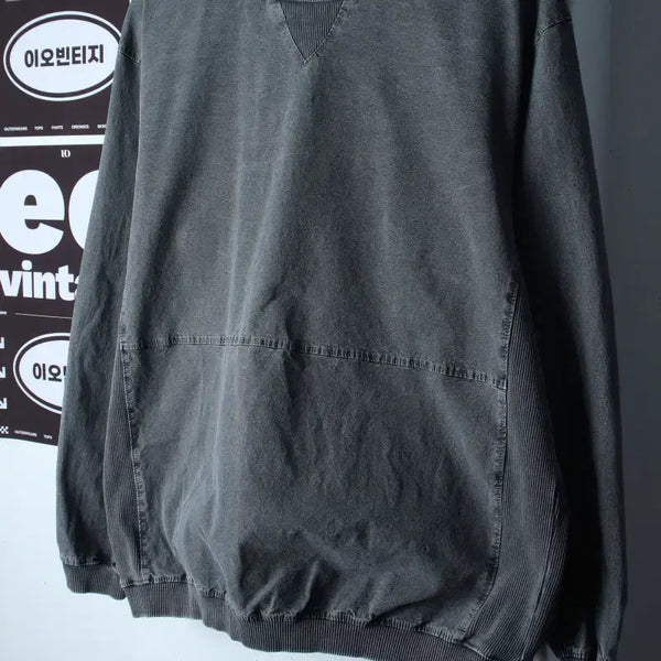 [BUNJANG] Brand Vintage Pigment Sweatshirt Grey / (F) 브랜드빈티지 맨투맨 티셔츠 피그먼트 그레이 스트릿-H37436